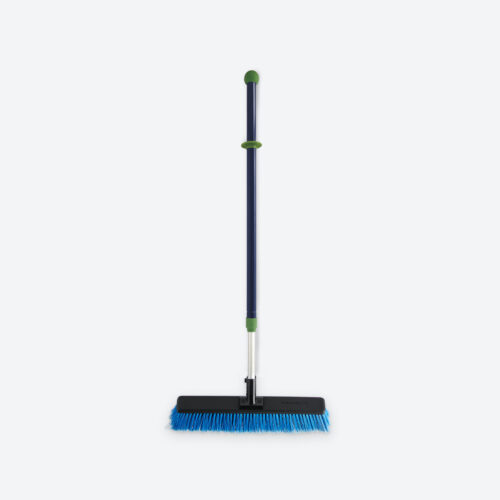 Norwex Outdoor Broom System - blue/green
