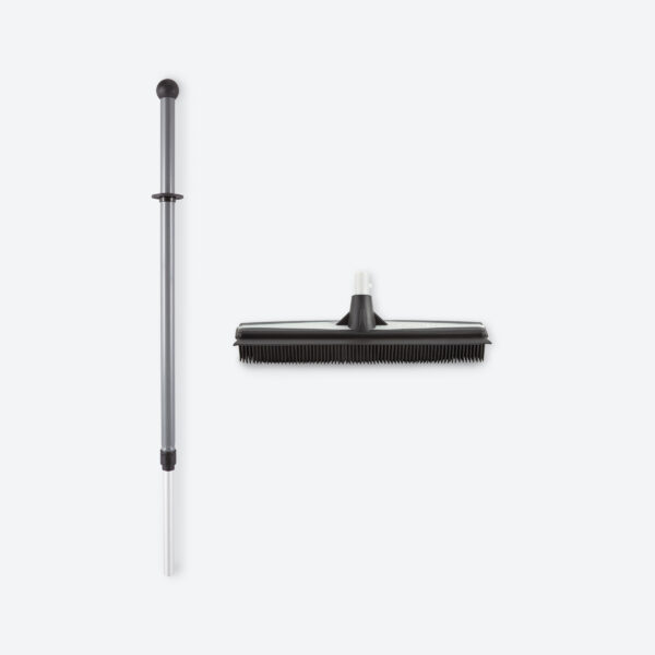 0790b048a0f50c6aca7fbf7a2968f09c052fbeda.jpg Norwex Rubber Broom System - graphite/black