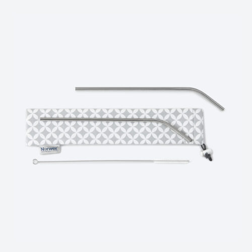 0c4c1453cb9a09da2f41560493c7f861879d15bb.jpg Norwex Stainless Steel Drinking Straws and Bag - Long (set of 2)