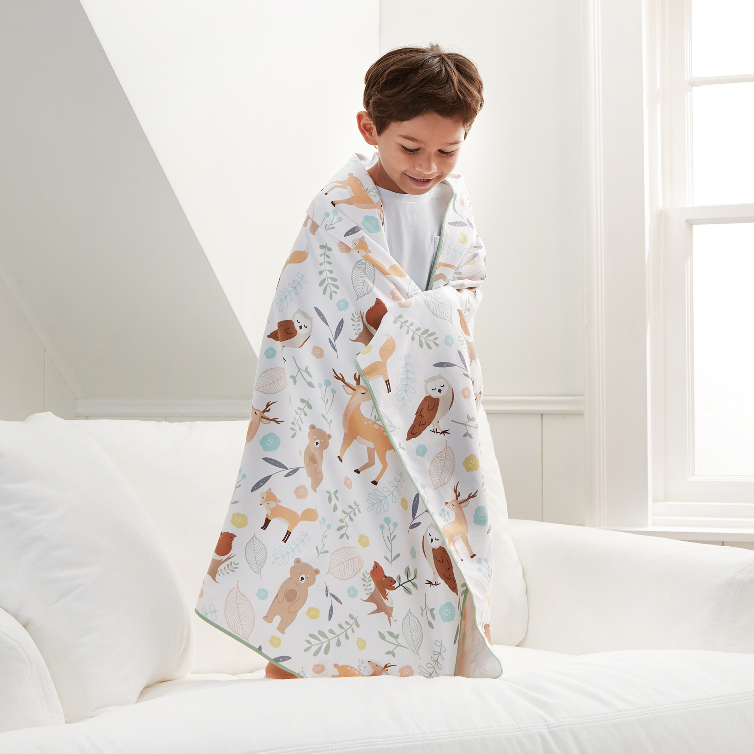 1308f803f178d4287cc366d5c7aeab3602eee90a.jpg Norwex All-Around Kids Blanket - woodland/cream