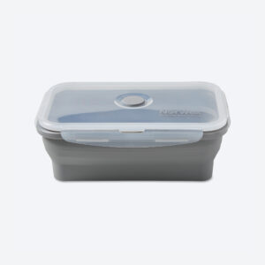 1a71f69df36fee8d97f6c34a0aa73f9363a190ed.jpg Norwex Silicone Food Storage Containers S/M (set of 2) - teal/graphite
