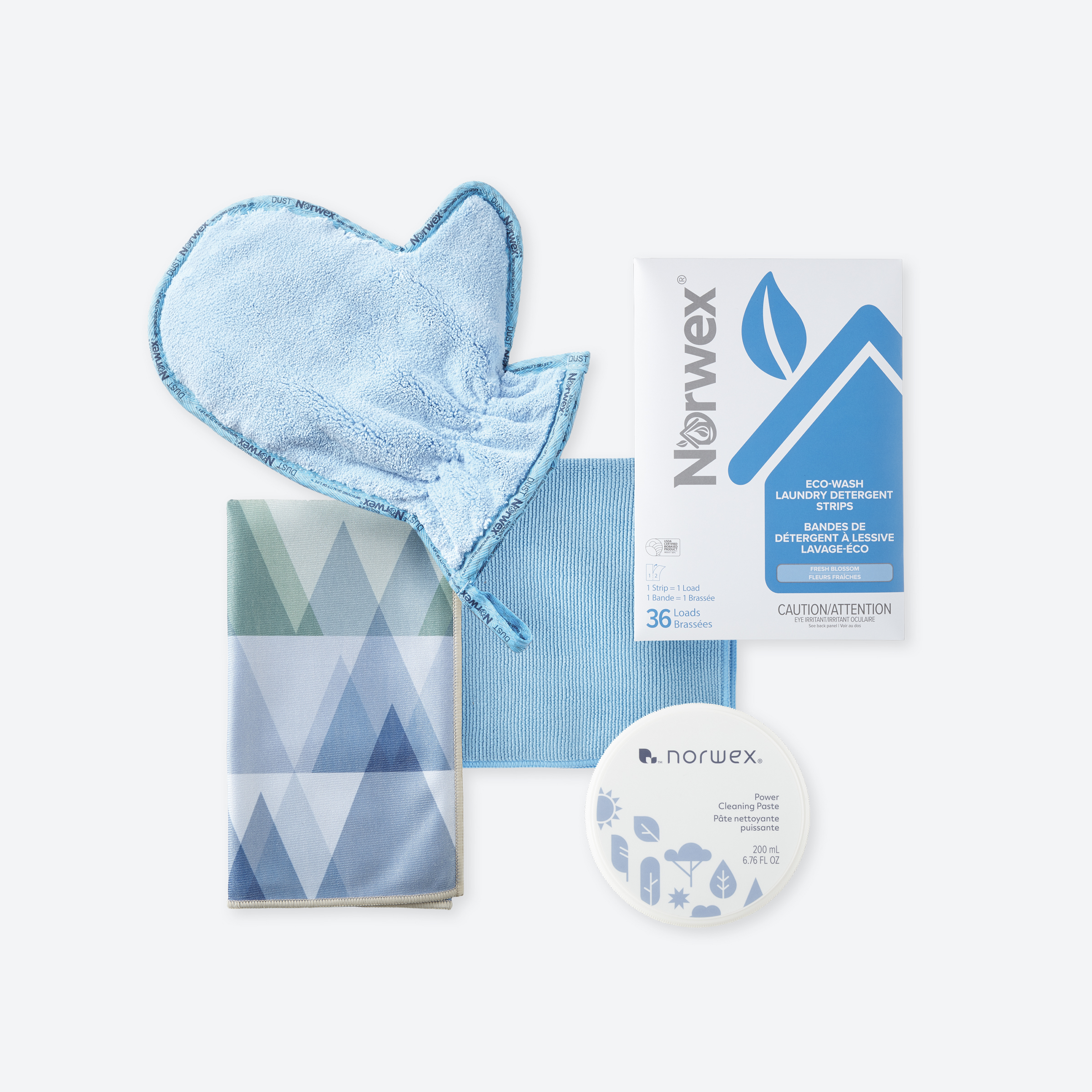 2065431de6501be0eb92f4e7c1b51a654c310af2.jpg Norwex Safe Haven 5 Set - Eco-Wash Laundry Detergent Strips