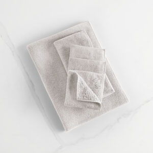 Norwex Lyocell Microfiber Plush Towel Set - heathered oatmeal