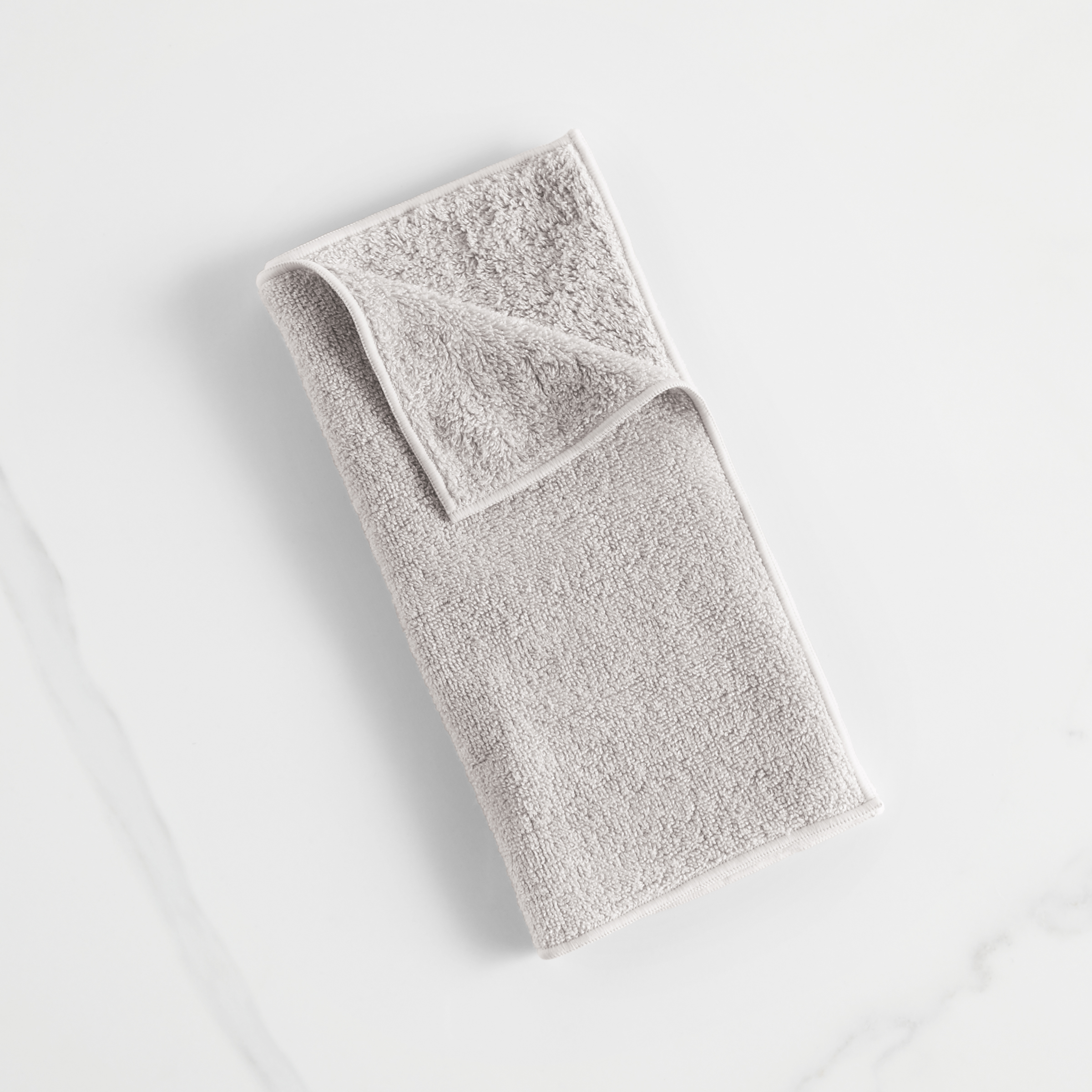 Norwex Lyocell Microfiber Plush Hand Towel - heathered oatmeal