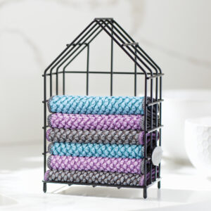 34ca4f62679833729049cc761567ae4bdce9dd8b.jpg Norwex Counter Cloths & Box Set - graphite/eggplant/teal