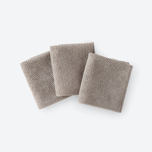 36a9e09d36b320e323d317cf55b65351530db2c1.jpg Norwex Diamond Textured Kitchen Cloth Trio - mushroom