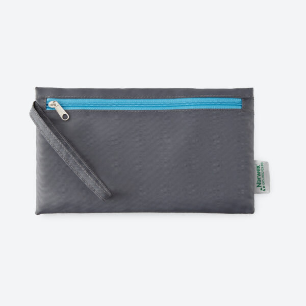 37d0b6e26ca92fe6ef721fae08773cb05cd4a75c.jpg Norwex Grab-N-Go Wristlet MVP Set - charcoal & MVP