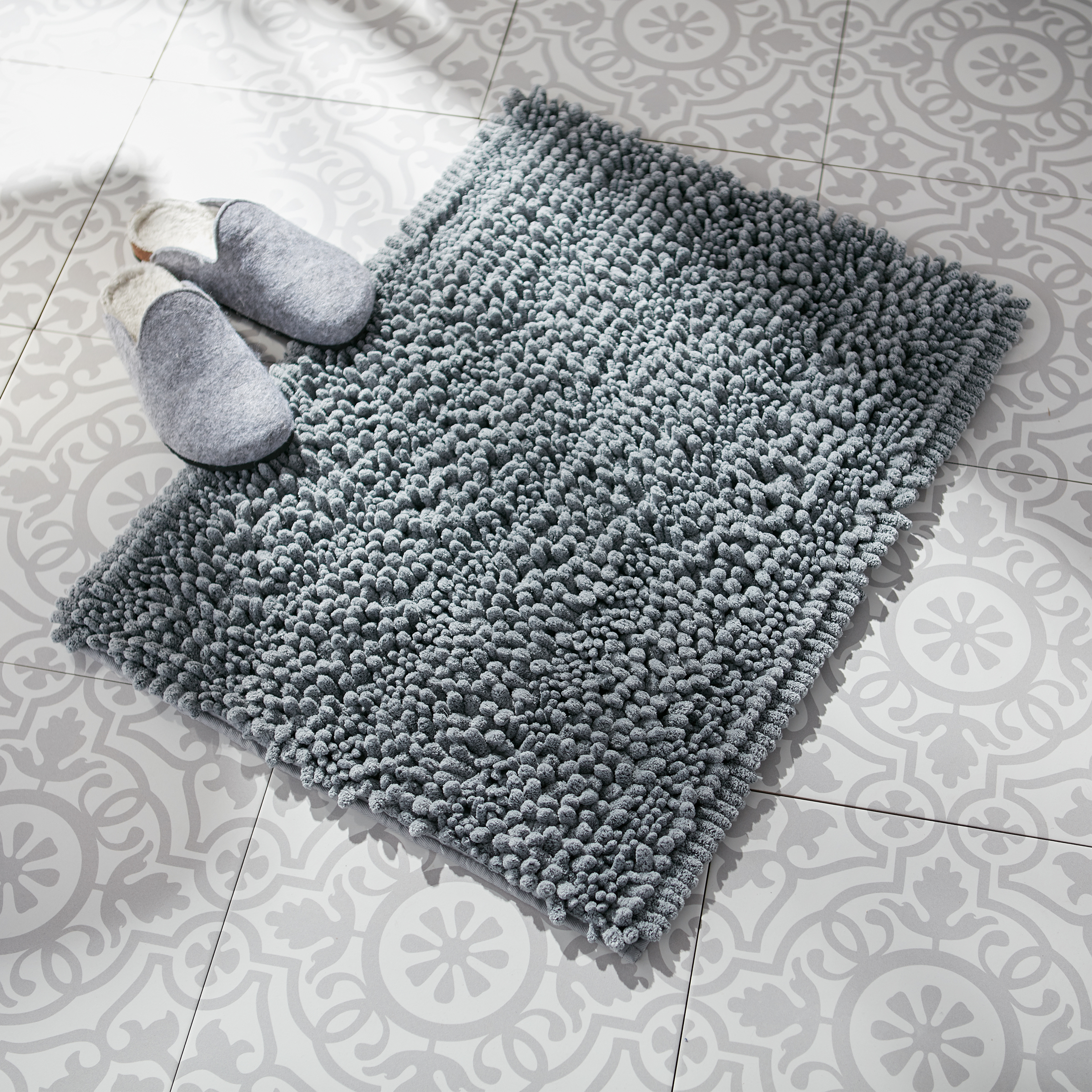 Norwex Chenille Floor Mat - graphite