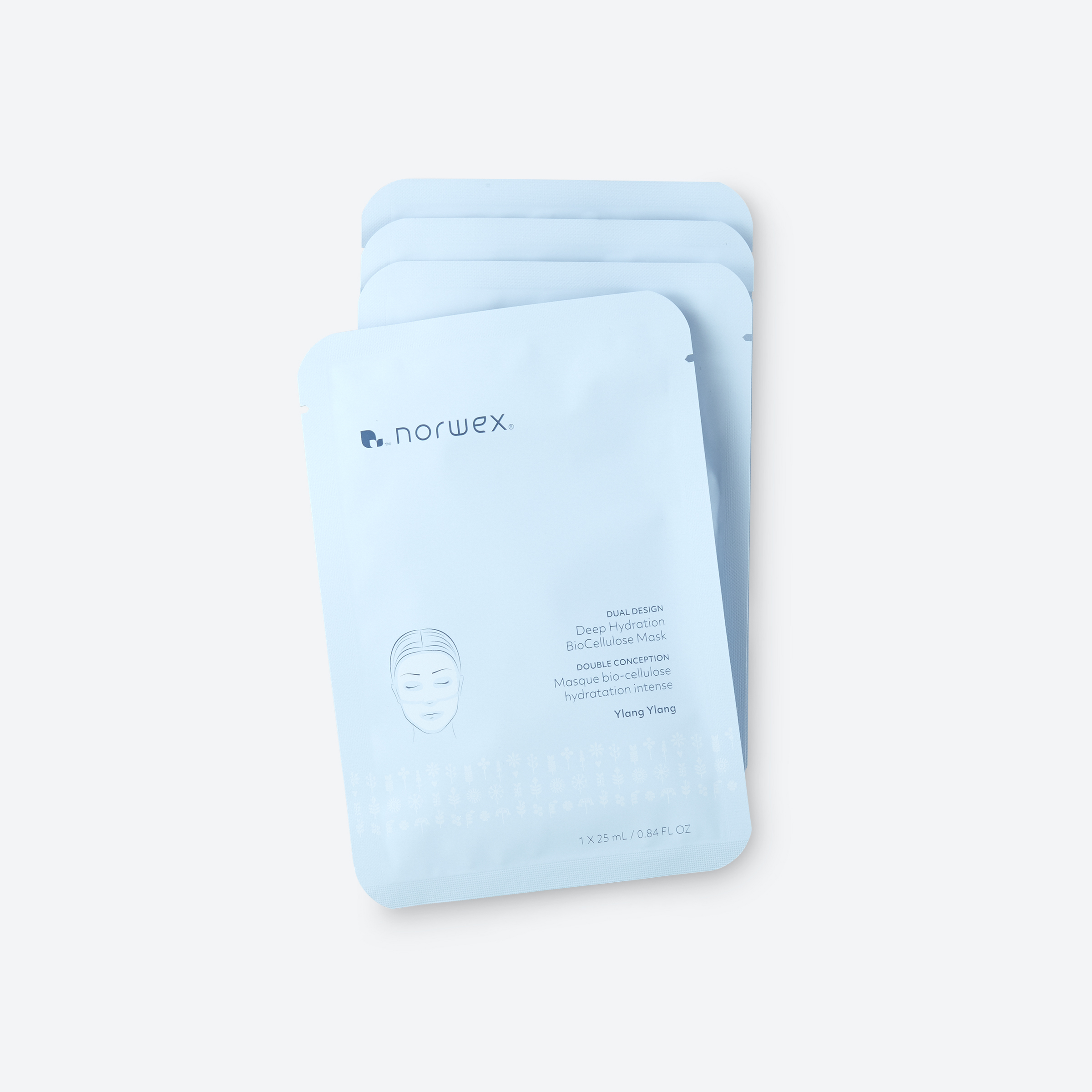Norwex Deep Hydration BioCellulose Mask (set of 4)