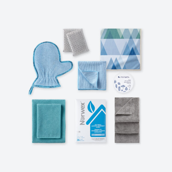 3f48d3ae0110e5174ce48427d9104e159781c0be.jpg Norwex Safe Haven 5 Package Plus - Eco-Wash Laundry Detergent Strips