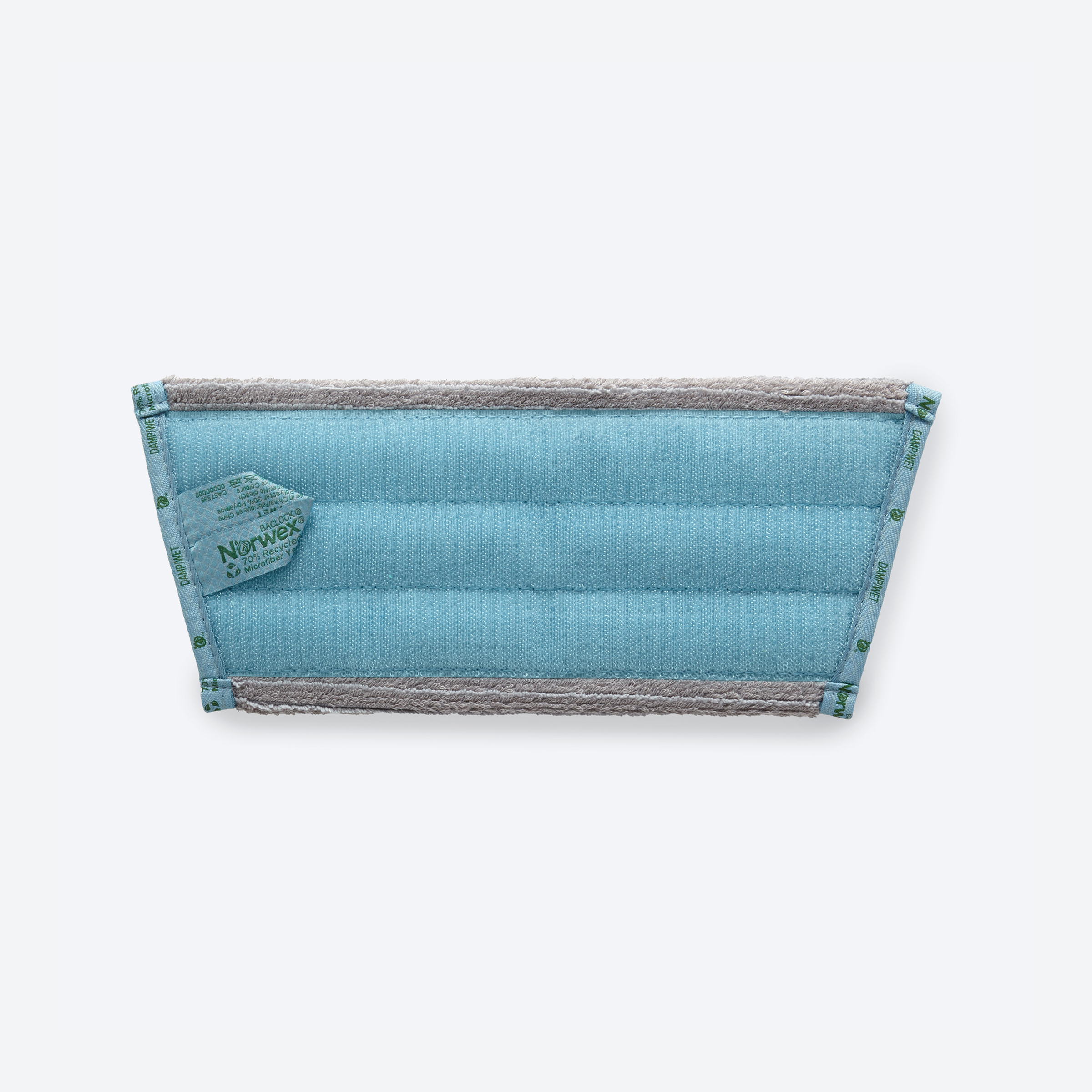 41754f5203dbdaa101781ea905feab4bd4bfe515.jpg Norwex Wet Mop Pad Small - graphite/teal