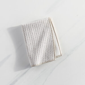 Norwex Diamond Textured Kitchen Cloth - heathered oatmeal