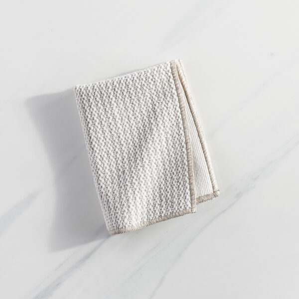 Norwex Diamond Textured Kitchen Cloth - heathered oatmeal