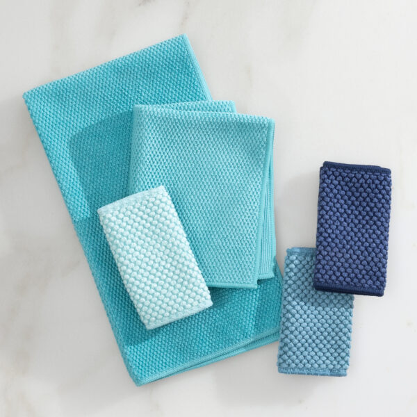 624b384d24066f03e5cf6b3ebf73da52c2a117d1.jpg Norwex Kitchen & Counter Set - turquoise/navy, sea mist, teal