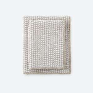 Norwex Diamond Textured Kitchen Towel & Cloth Set - heathered oatmeal