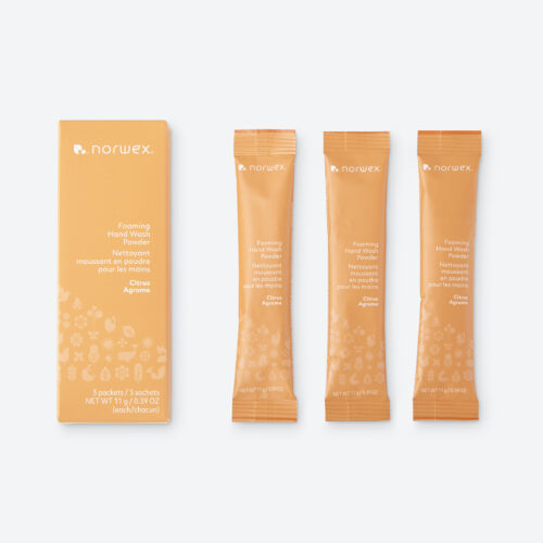 6534b9f351e2b8a82a461f7db94bff8cf9c1592f.jpg Norwex Foaming Hand Wash Powder (box of 3 packets) - citrus