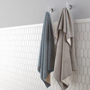 7d47f51b85541a56b57fbc2c33a95bfb53168ccc.jpg Norwex Bath Towel - graphite/vanilla stripes