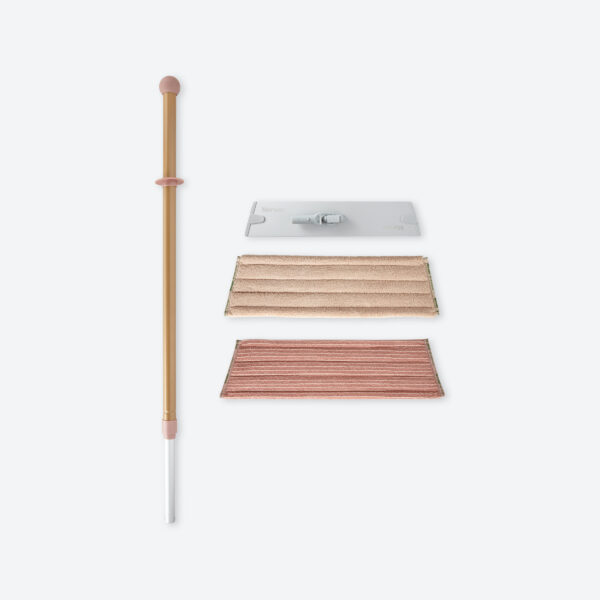 809d0895a257af1303001f8f3698f415ba9cb0e9.jpg Norwex Superior Mop Starter System - Nordic Naturals (with champagne and rose quartz mop pads)