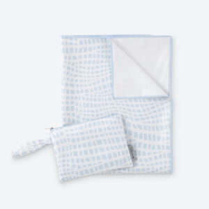 8be239d5447db0238cccd1e1a4daaf2215c3732c.jpg Norwex Beach Towel and Carrying Pouch, water tile - water tile
