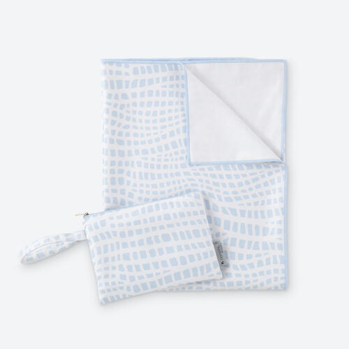 Norwex Beach Towel and Carrying Pouch, water tile - water tile