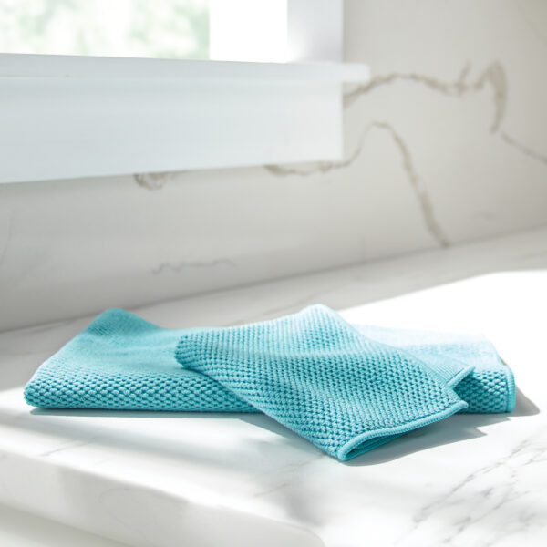 944b7643e9a703c541e602b309bf82d2bb1417d2.jpg Norwex Diamond Textured Kitchen Towel - turquoise
