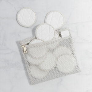 94c8d7fbd0d03d9c65b0d0b955174203a1f143e5.jpg Norwex Microfiber & Bamboo Reusable Rounds with Mesh Bag