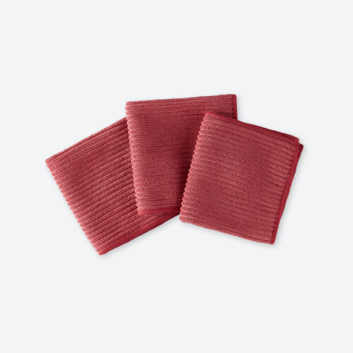 9ef7e8b2cb2a90609766aae1f73154c84d1be0df.jpg Norwex Channel Textured Kitchen Cloth Trio - pomegranate