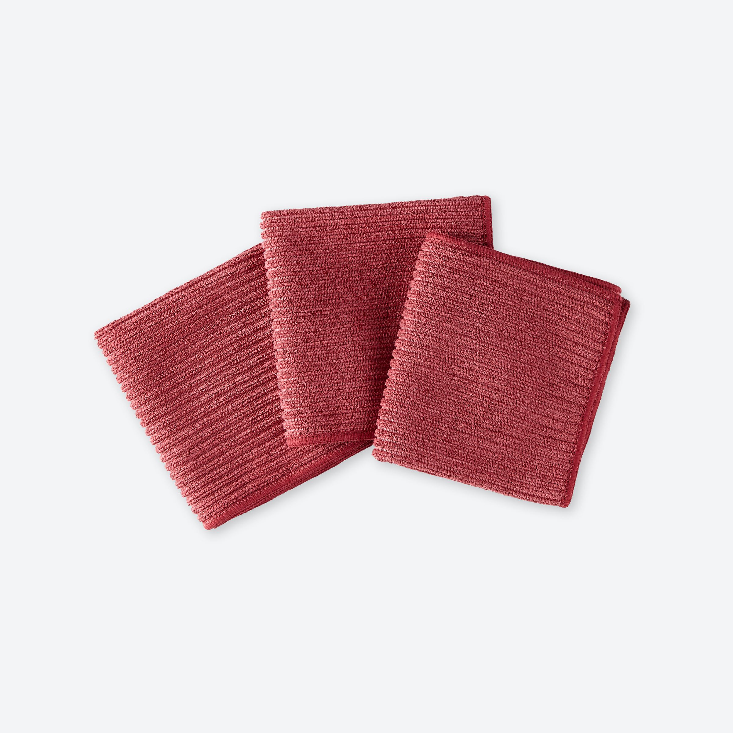 9ef7e8b2cb2a90609766aae1f73154c84d1be0df.jpg Norwex Channel Textured Kitchen Cloth Trio - pomegranate