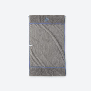 ac68707b62eb70485ed469e2564e6a74adb74445.jpg Norwex Pet Towel - graphite with blue trim