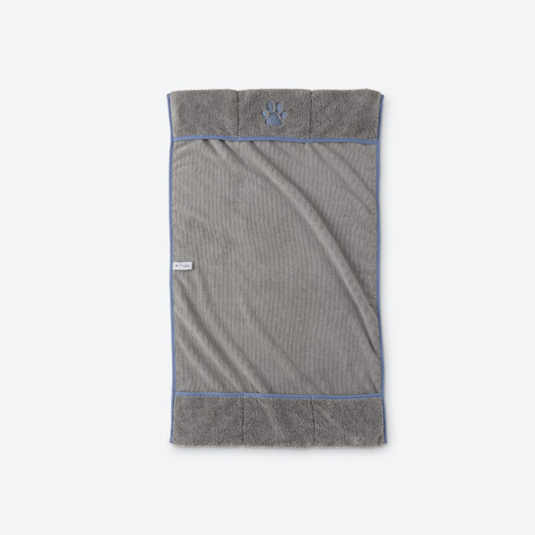 ac68707b62eb70485ed469e2564e6a74adb74445.jpg Norwex Pet Towel - graphite with blue trim