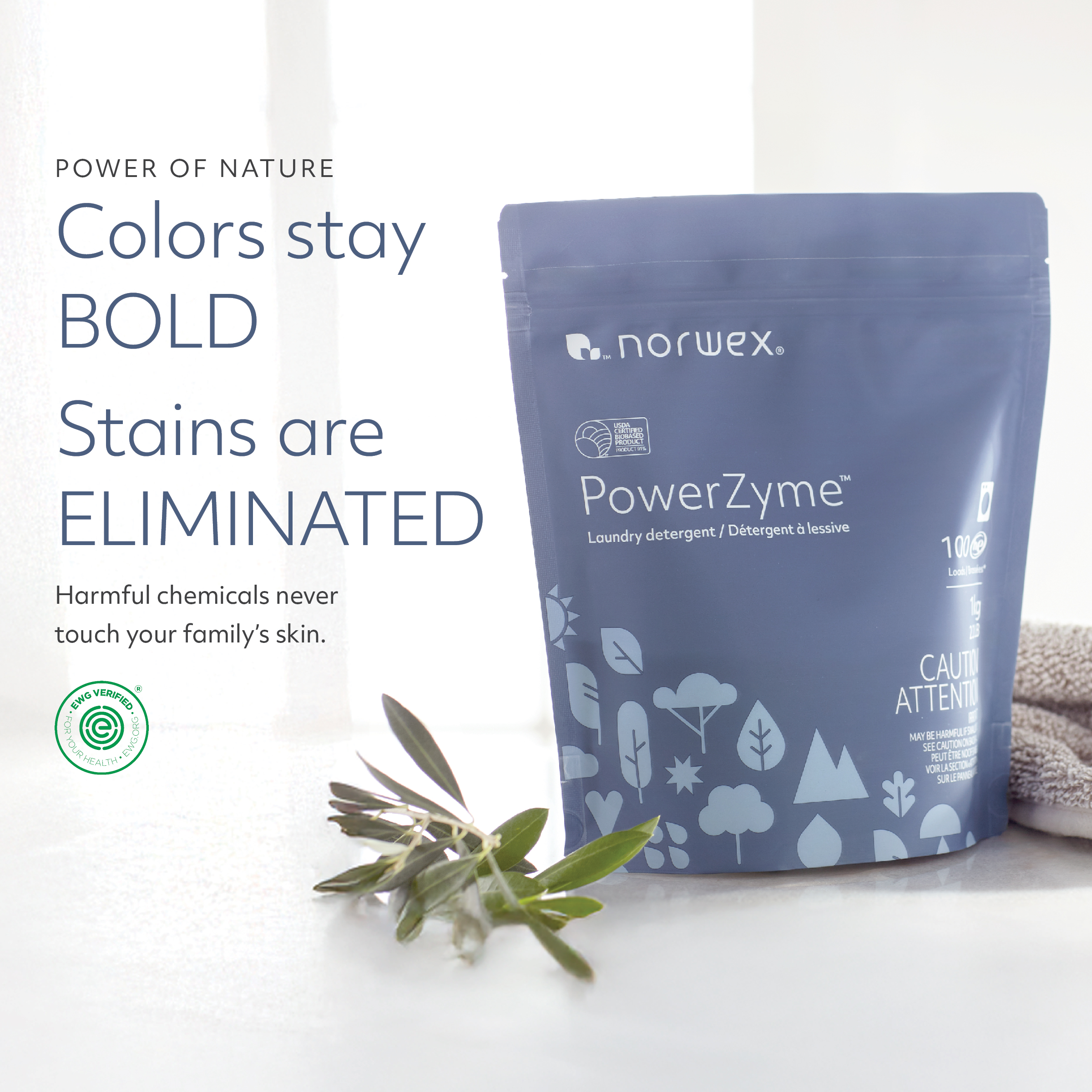 Norwex PowerZyme™ Laundry Detergent - 1kg