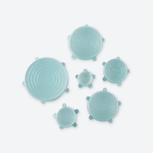 b6f72252ce2cbc92ac0149a3e75dac3ec2ca173b.jpg Norwex Stretchy Silicone Lids - teal