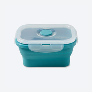 b73d8d38d0c0c8e15290487ef7982510903d478f.jpg Norwex Silicone Food Storage Containers S/M (set of 2) - teal/graphite