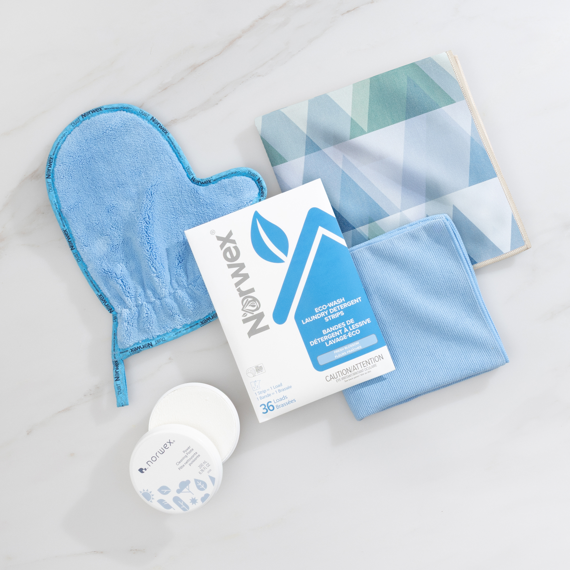 bd16fbf4a445bbb3f801eeb7de97699b9fb00454.jpg Norwex Safe Haven 5 Set - Eco-Wash Laundry Detergent Strips