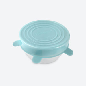 bf287b6672cc87e726adc5a1453afdf7c4ee7e58.jpg Norwex Stretchy Silicone Lids - teal