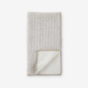 Norwex Diamond Textured Kitchen Towel - heathered oatmeal