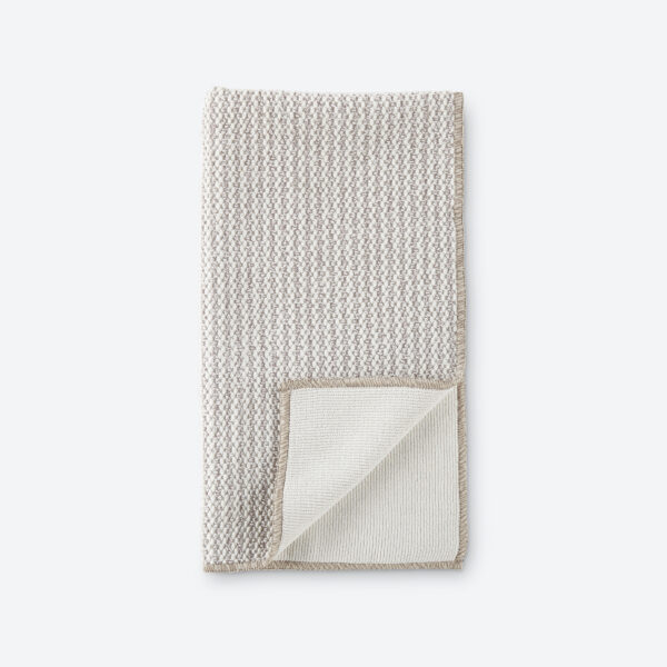 Norwex Diamond Textured Kitchen Towel - heathered oatmeal