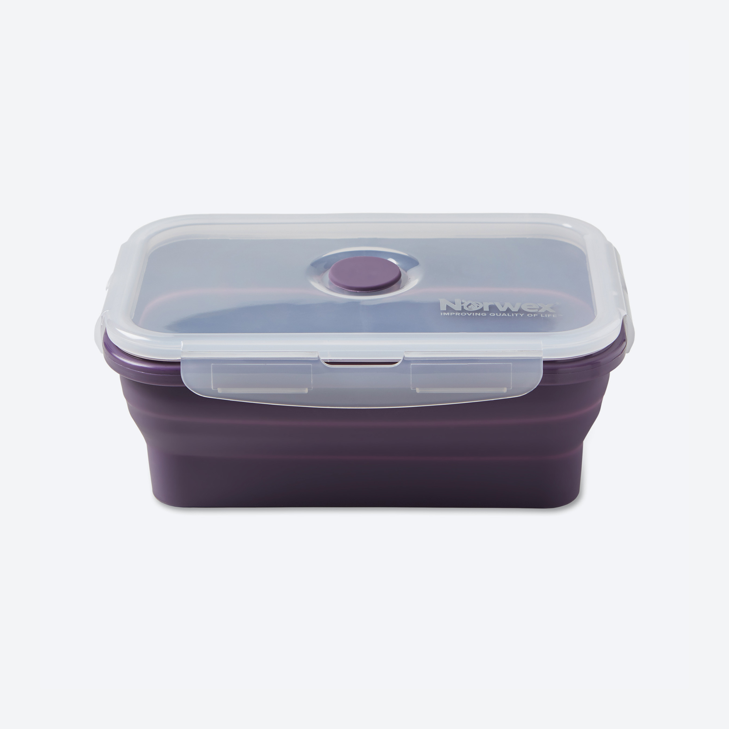 c6cccd22a19e8523a660f3df9451c2cbb63fdd2d.jpg Norwex Silicone Food Storage Containers L/XL (set of 2) - eggplant/graphite