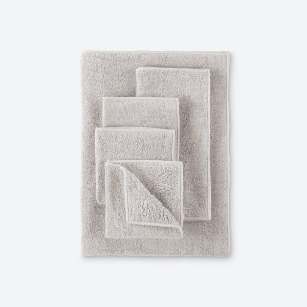 Norwex Lyocell Microfiber Plush Towel Set - heathered oatmeal