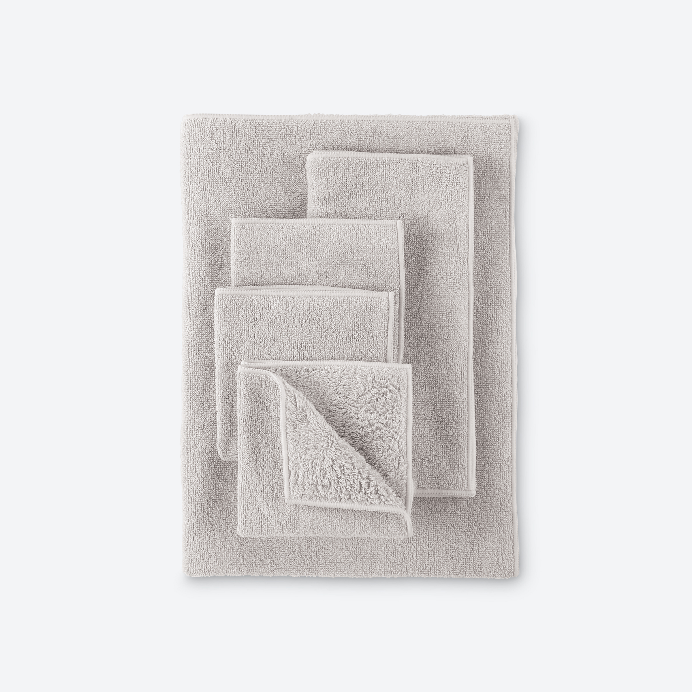 Norwex Lyocell Microfiber Plush Towel Set - heathered oatmeal