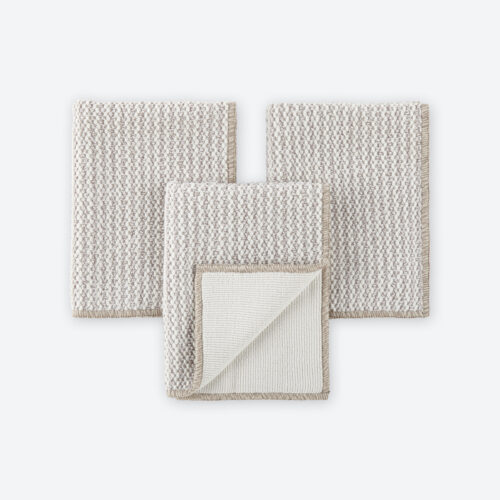 ca568419219fd5e8d0bc6794e05abdde74a98ad6.jpg Norwex Diamond Textured Kitchen Cloth Trio - heathered oatmeal