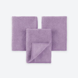 caaf2fdff09f5bfb4b9d094d4d9aac9964ed9db5.jpg Norwex Diamond Textured Kitchen Cloth Trio - amethyst