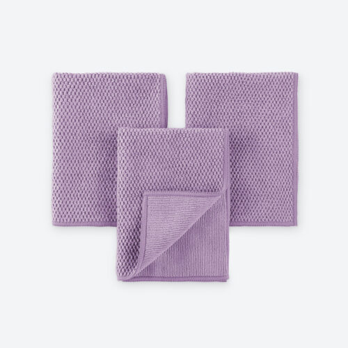 caaf2fdff09f5bfb4b9d094d4d9aac9964ed9db5.jpg Norwex Diamond Textured Kitchen Cloth Trio - amethyst
