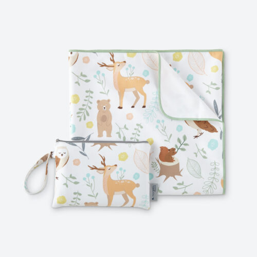 Norwex All-Around Kids Blanket - woodland/cream