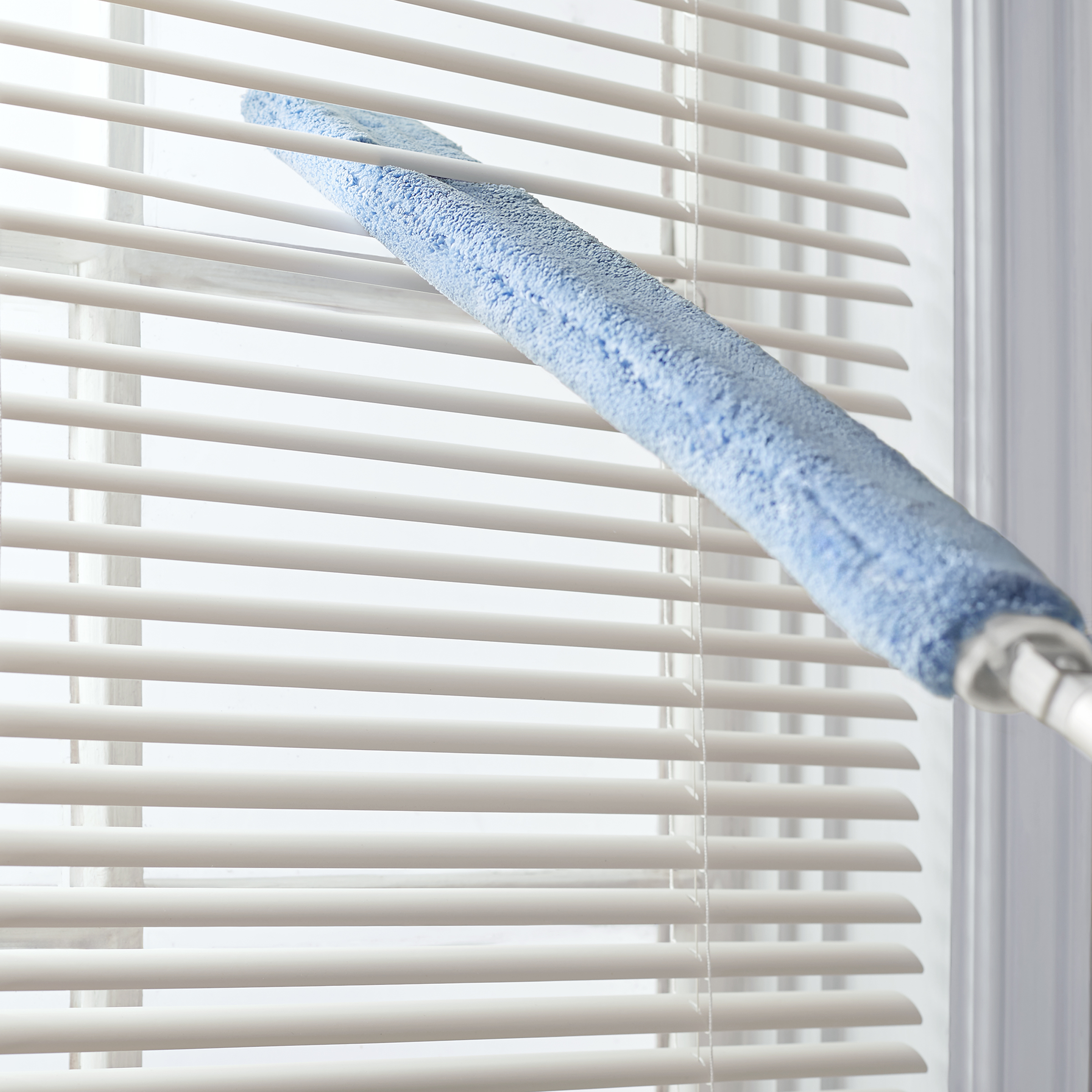 Norwex EnviroWand® with Flat Two-Sided Dusting Sleeve Replacement - blue