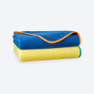 ee38cdb5c39b887ddb11f1bff5cade18bb7a496b.jpg Norwex Kids Towel - royal blue with orange trim