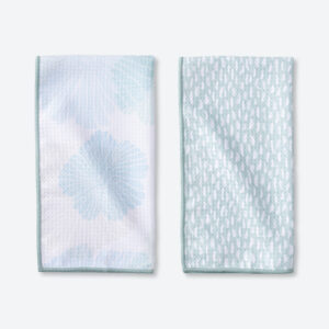 fae66d769bbb987809790b323319571d4d8ef023.jpg Norwex Tea Towels (set of 2) - soft blossoms/brush strokes