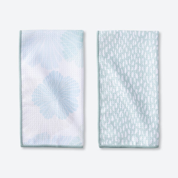 fae66d769bbb987809790b323319571d4d8ef023.jpg Norwex Tea Towels (set of 2) - soft blossoms/brush strokes