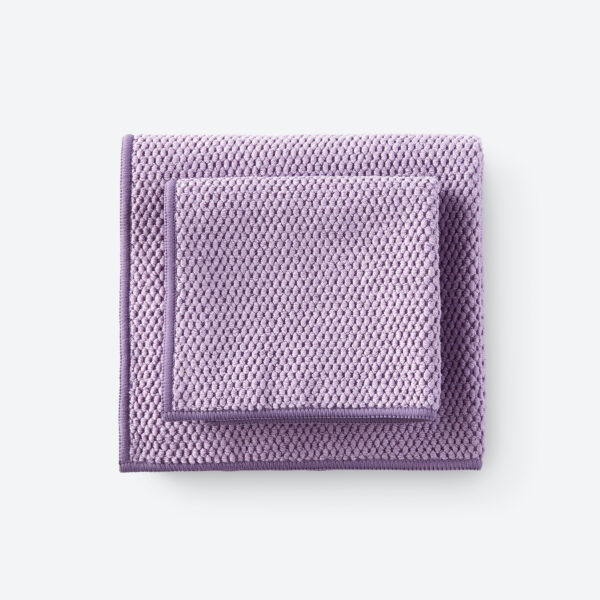 Norwex Diamond Textured Kitchen Towel & Cloth Set - amethyst
